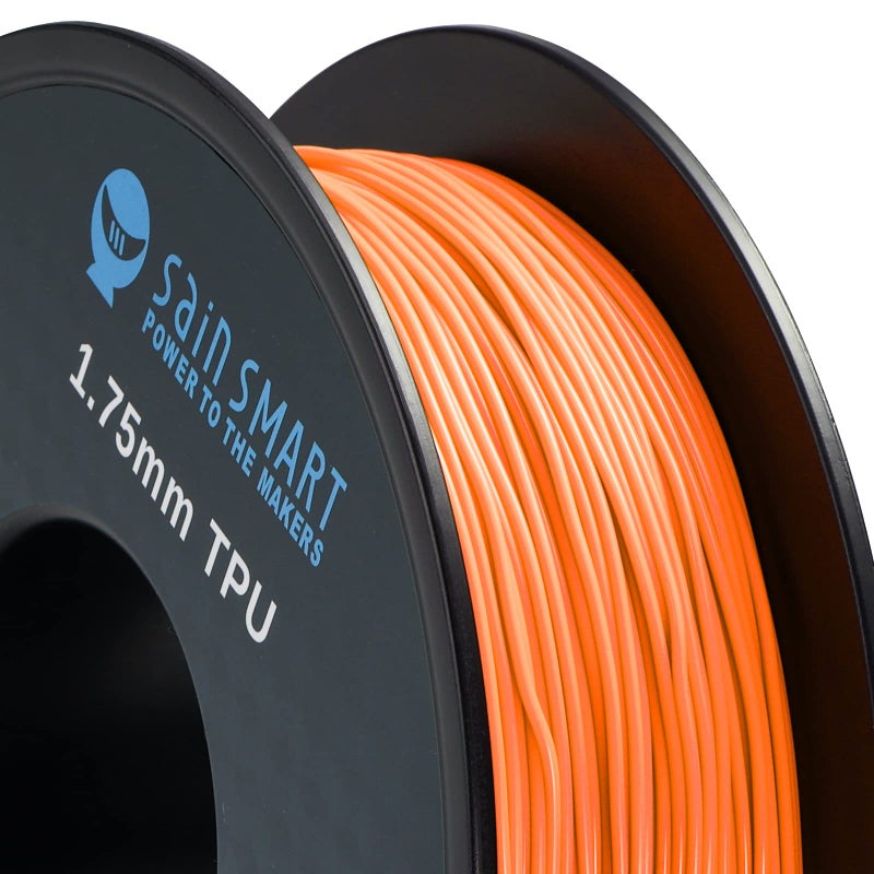 SainSmart 1.75mm Flexible TPU 3D Printer Filament 800g Solid Color, Dimensional Accuracy +/- 0.05 mm (Mango Mojito) - Image 4